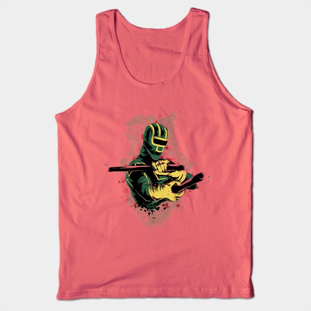 Kick-Ass Tank Top by Riverart